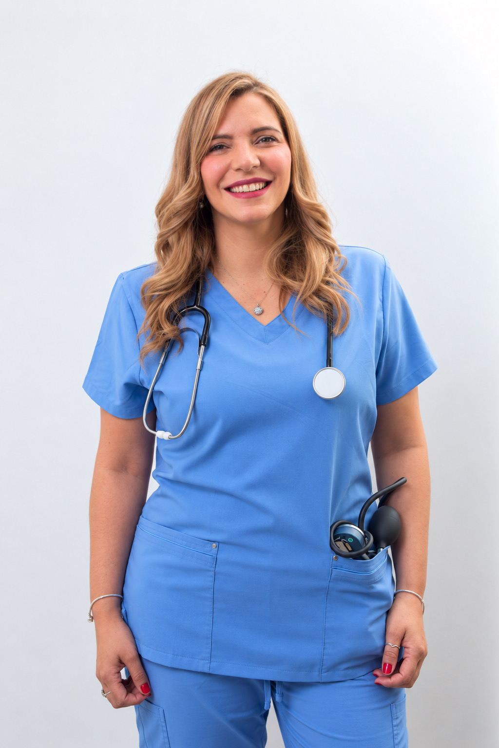 Retrato de la Dra. Jael Ruth Ojuel sonriendo, con blusa blanca
